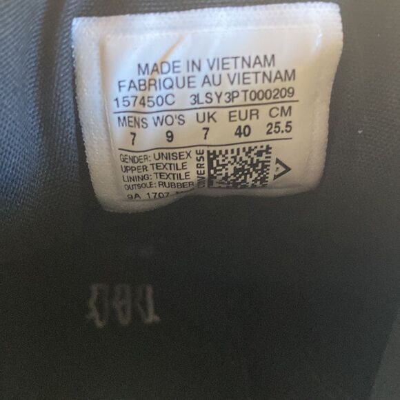 CONVERSE All Star Olive Green CORDURA Fabric Upper MidTops Size 7 Men’/9 Women - Picture 7 of 7